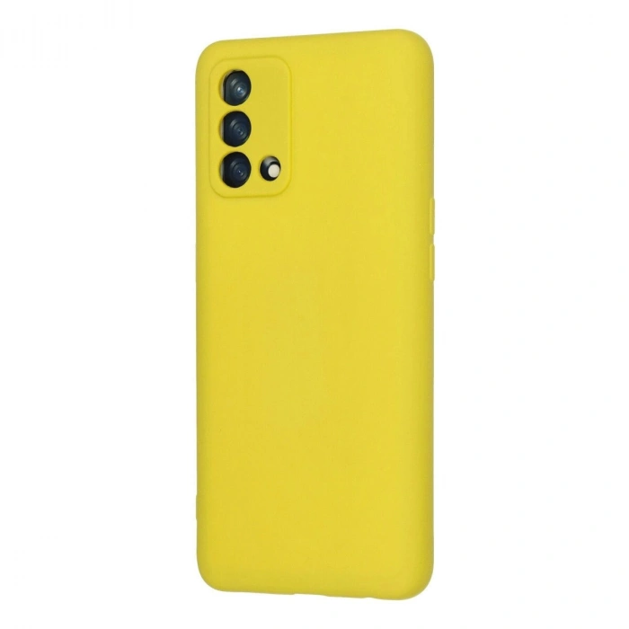 A74 4g Kılıf Nano İçi Kadife  - Sarı