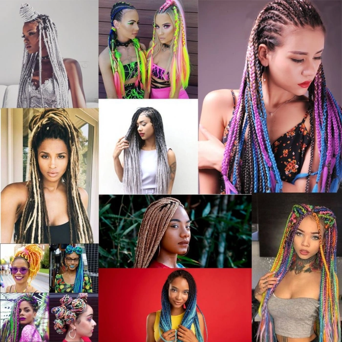 Afrika Örgülük Sen Ombreli  100 Gr. / Siyah / Tcu
