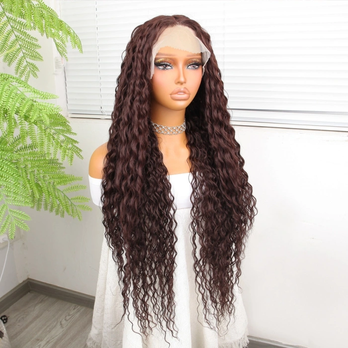 Afro Daa  Kahve Fiber Sen Tül Peruk