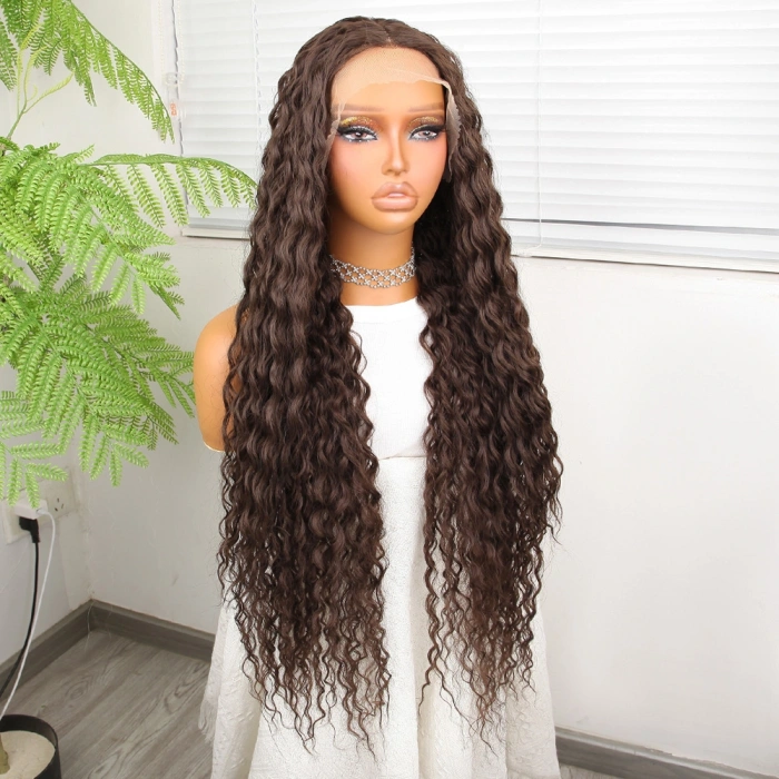 Afro Daa Kumral Fiber Sen Tül Peruk
