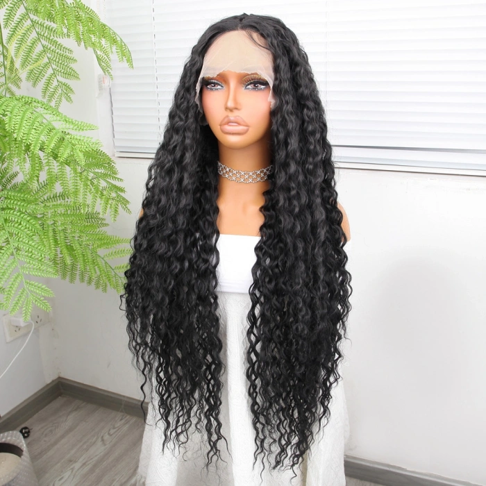 Afro Daa Siyah Fiber Sen Tül Peruk