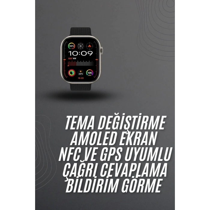 Akıllı saat 2.02 inch Nabız Ölçer Arama Konuşma Müzik Dinleme