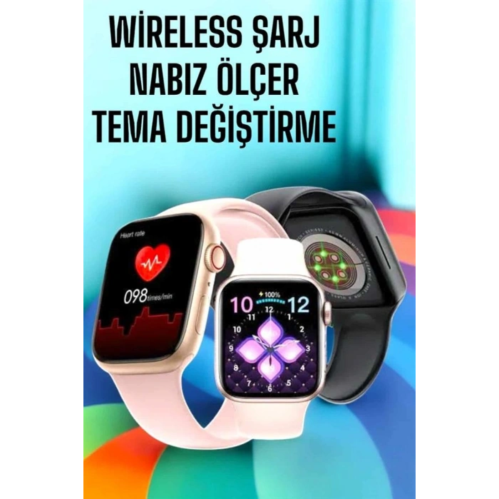 Akıllı Saat Amoled Ekran GPS ve Uyku Takibi Bluetooth Bağlantılı
