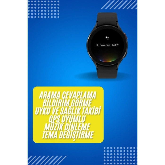 Akıllı Saat Çok Fonksiyonlu Çağrı Cevaplayabilen Bildirim Görme Uzun Pil Ömrü