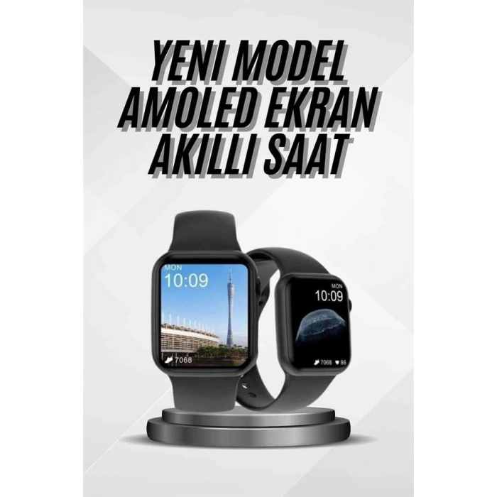 Akıllı Saat Çok Fonksiyonlu Uyku Takibi Adımsayar Nabız Ölçer Arama Cevaplayan