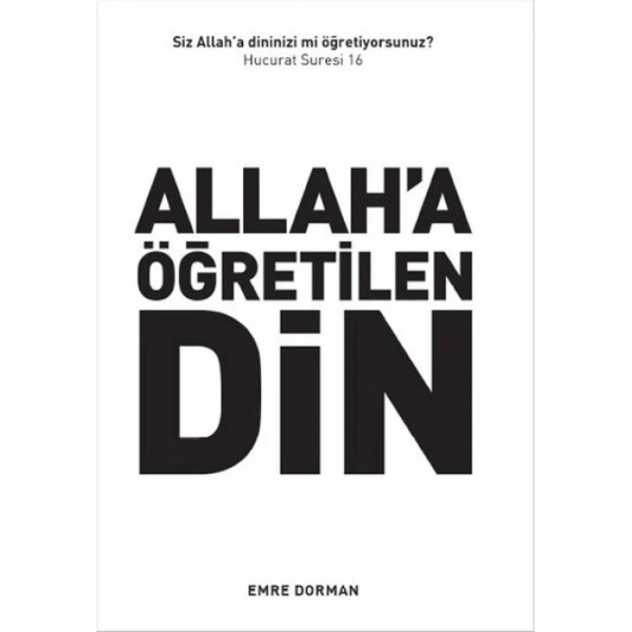 Allaha Öğretilen Din