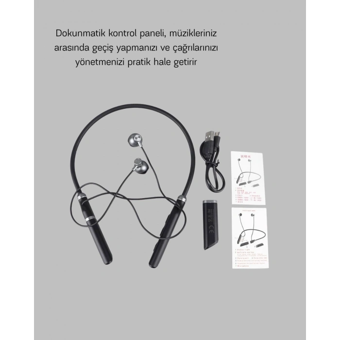 ANC Özellikli Kablosuz Bluetooth Kulaklık – Gürültü Engelleme, Eller Serbest Arama