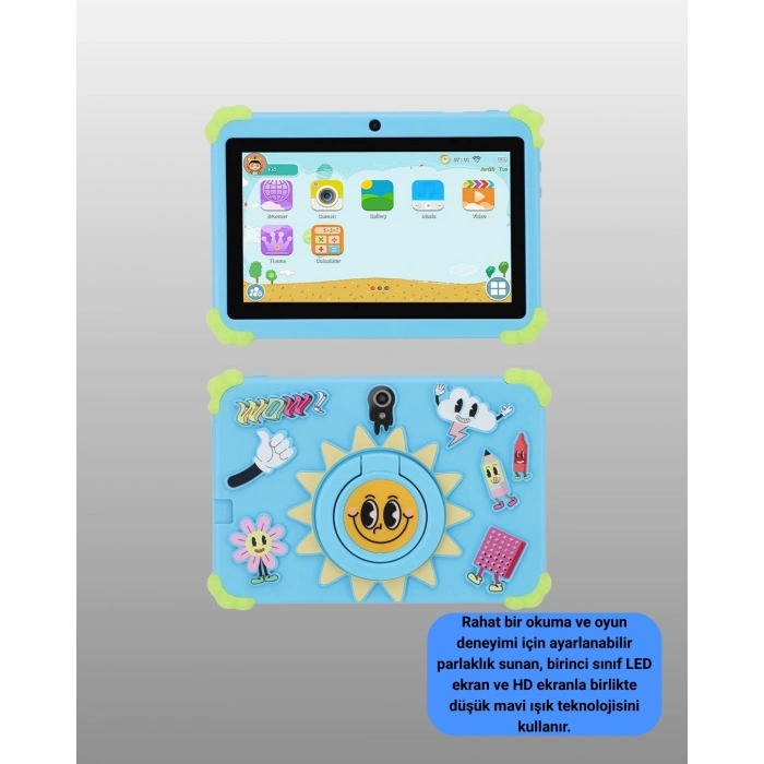 Android İşletim Sistemli 7 İnç Tablet Günlük Kullanıma Uygun