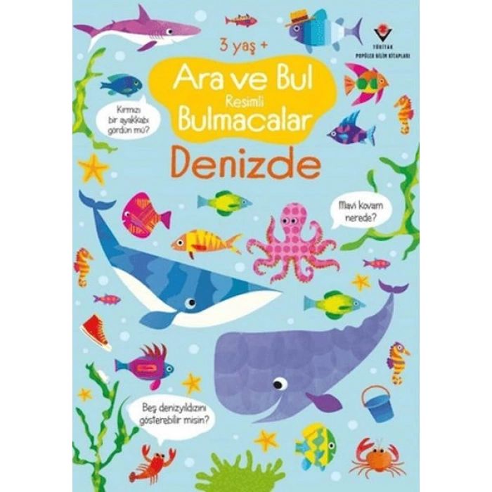 Ara Ve Bul Resimli Bulmacalar - Denizde