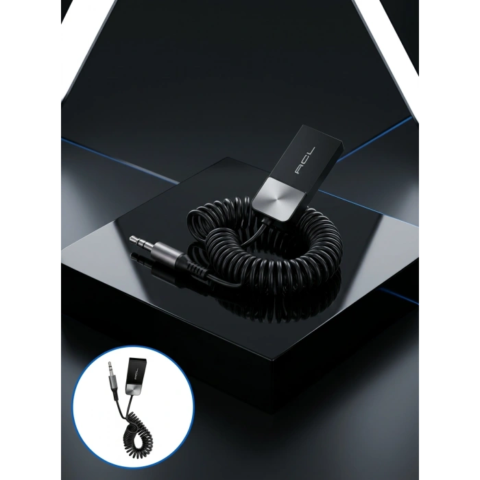 Araç ve Ev Ses Sistemleri İçin Bluetooth AUX Adaptörü