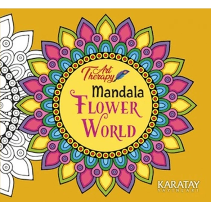 Art Therapy Mandala - Flower World