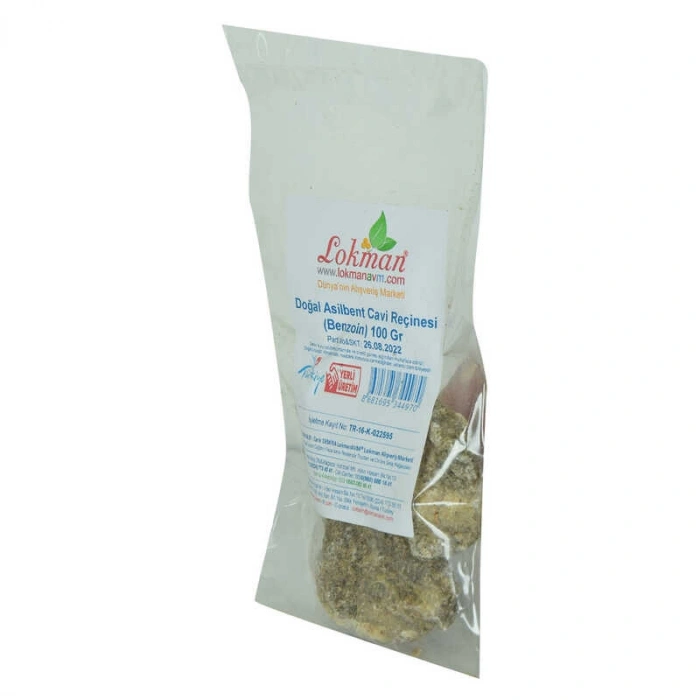 Asilbent Ci Reçinesi Doğal Benzoin 100 Gr Paket