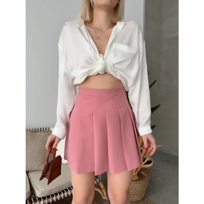 Atlas belden Pileli etek