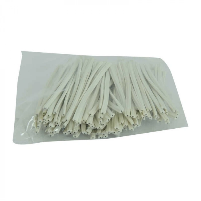 Bağlama Teli Tel Klips Pvc Kaplamalı Beyaz 100 Gr Takribi 100  1 Paket