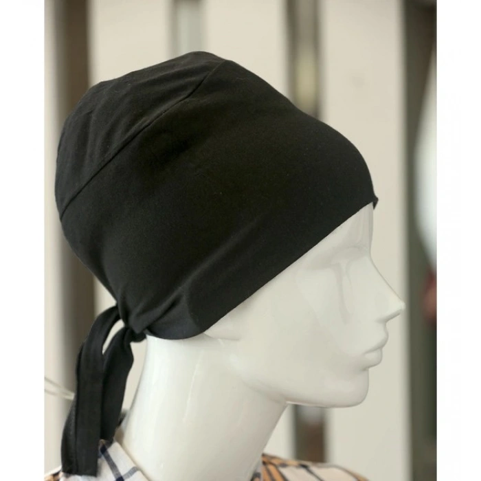 Bağlamalı Tesettür Bone  Bağlamalı Bandana 5 Adet (74)