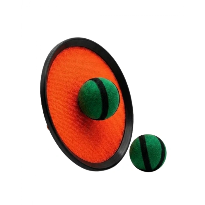 Bahçe Oyuncağı Velcro Top Yakalama Seti İki Kişilik Eğlence Oyunu
