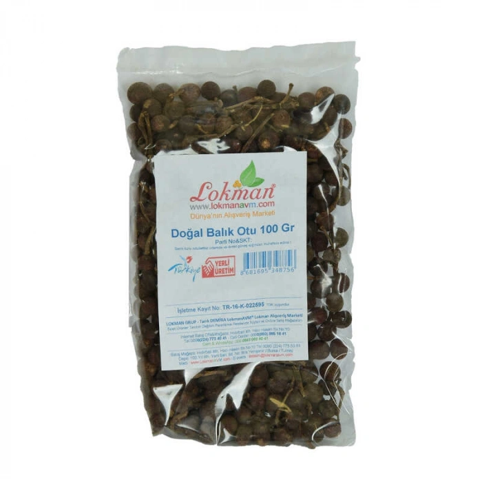 Balık Otu Doğal Tane 100 Gr Paket