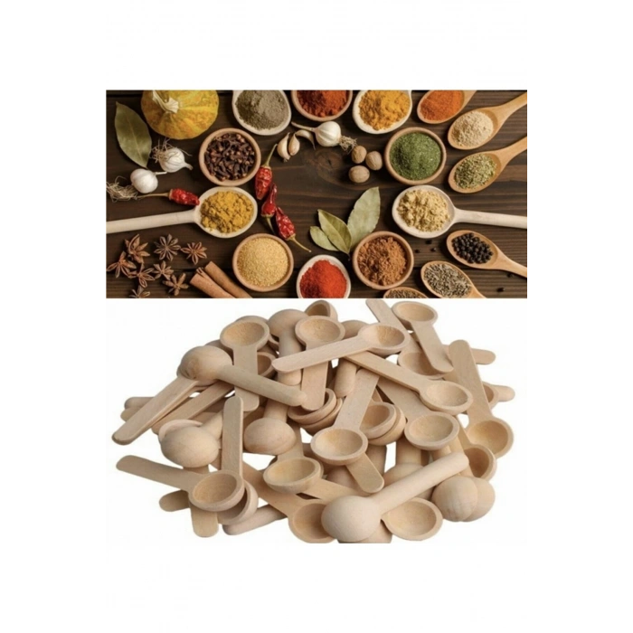 Bambu Baharat Ve Reçel Kaşığı 6 Adet (74)