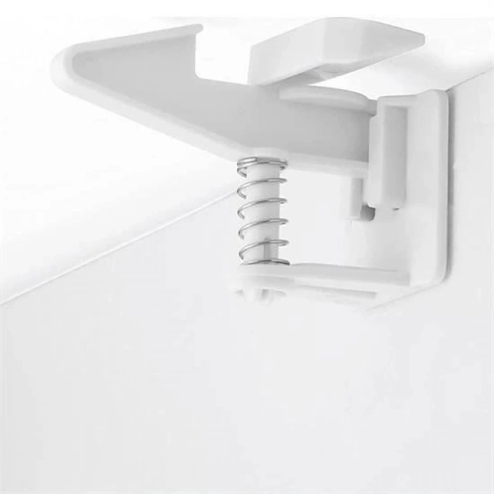 Bebek Çuk Güvenliği Korumalı Yapışkan Çekmece ve Dolap İçin Tutucu Gizli Güvenlik Kilidi