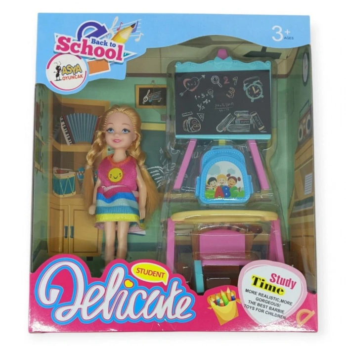 - BEBEK SETİ - OKUL - KUTULU - 1 ADET