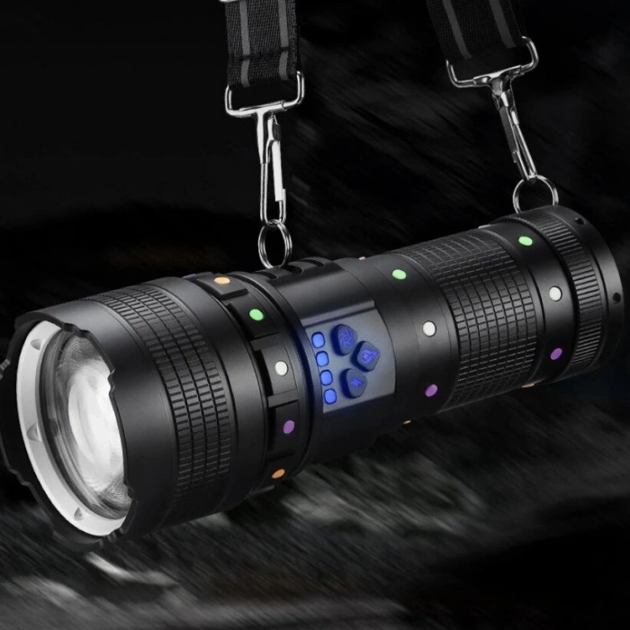 Bedotech Bd-2 30w Tg Led Alüminyum Alaşımlı Zoomlu Type-c Şarjlı El Feneri