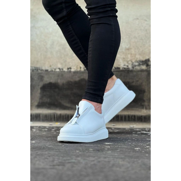 Beyaz Cilt Erkek Casual Ayakkabı