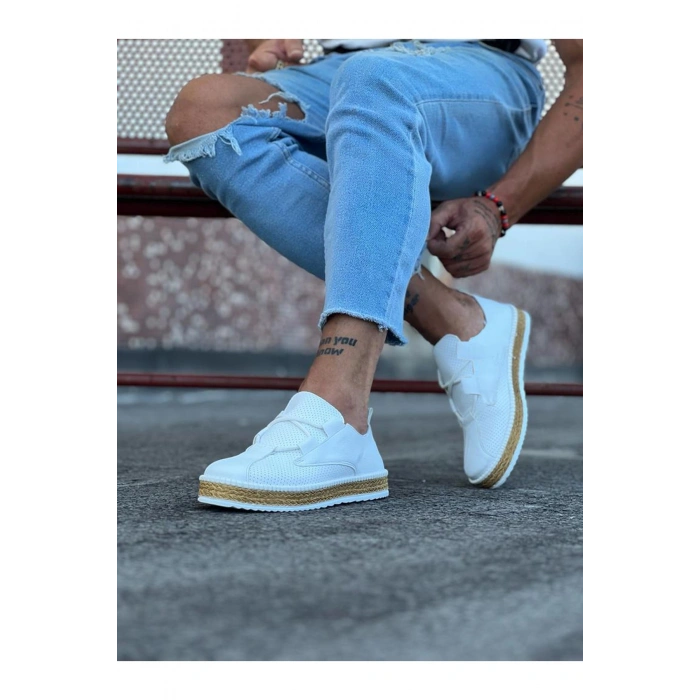 Beyaz Erkek Casual Ayakkabı