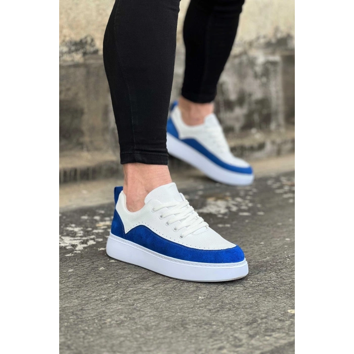 Beyaz Sax Ortopedik Taban Erkek Casual Ayakkabı