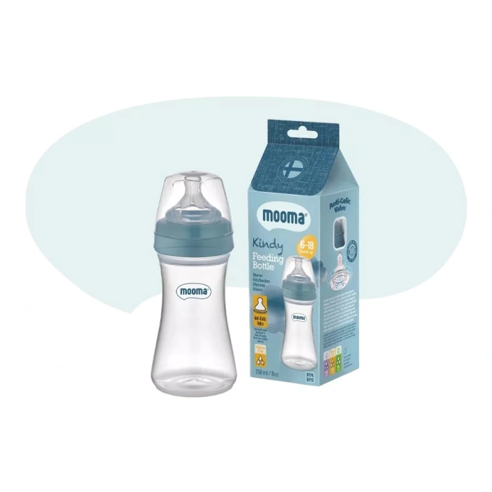 Biberon Anti Kolik Biberon 250 Ml Kapaklı Biberon 6  18 Ay (Orta Akış) (74)