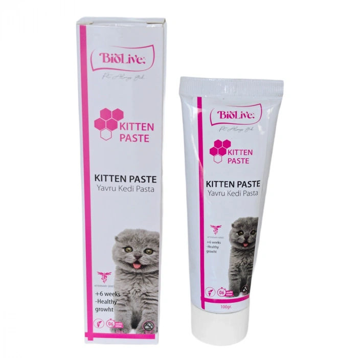 Biolive Yru Kediler İçin Malt Vitamin Paste 100gr