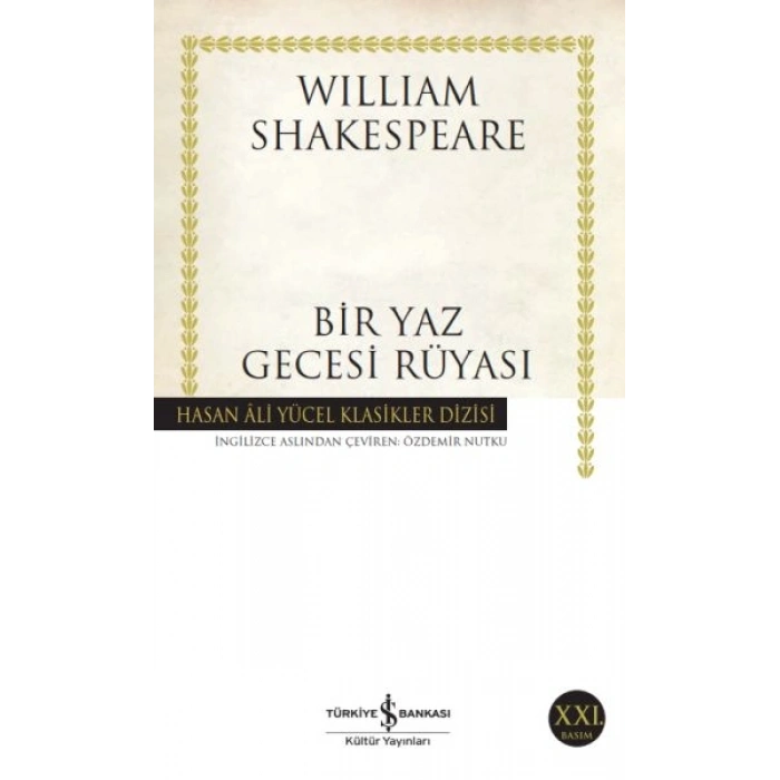 Bir Yaz Gecesi Rüyası - Hasan Ali Yücel Klasikleri