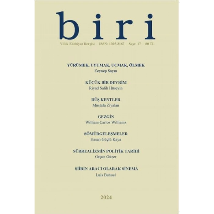 Biri Dergisi  2024, Sayı 17