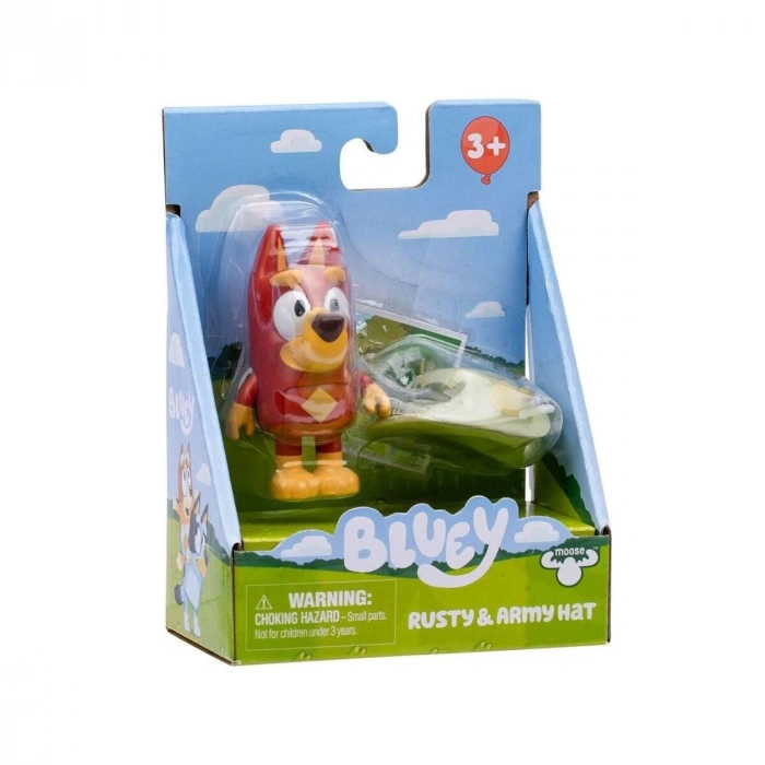 BLUEY 19191 Bluey Tekli Figür ve Aksesuar Seti 12li Display