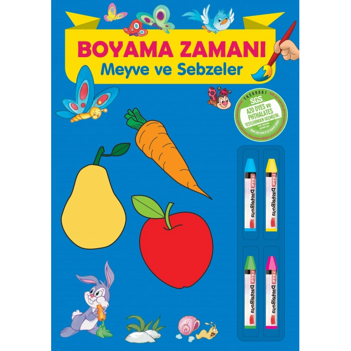 Boyama Zamanı Meyve ve Sebzeler
