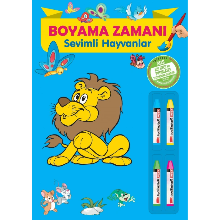 Boyama Zamanı Sevimli Hayvanlar