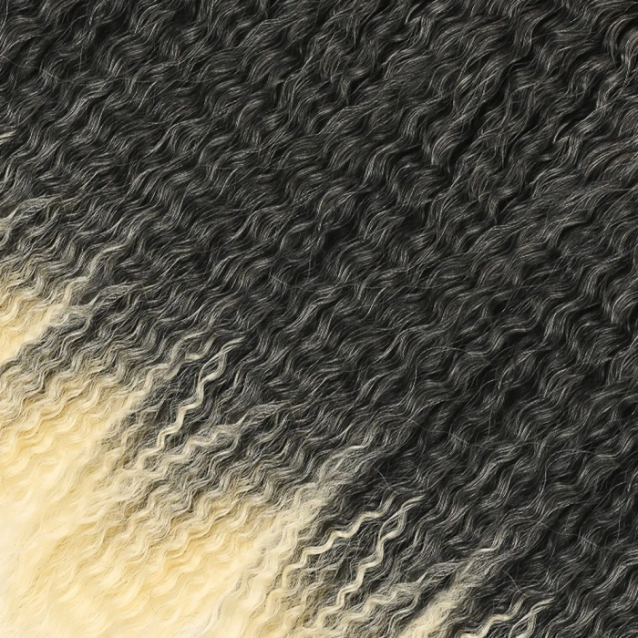Brazilian Afro Daası  / Siyah / Platin Ombreli