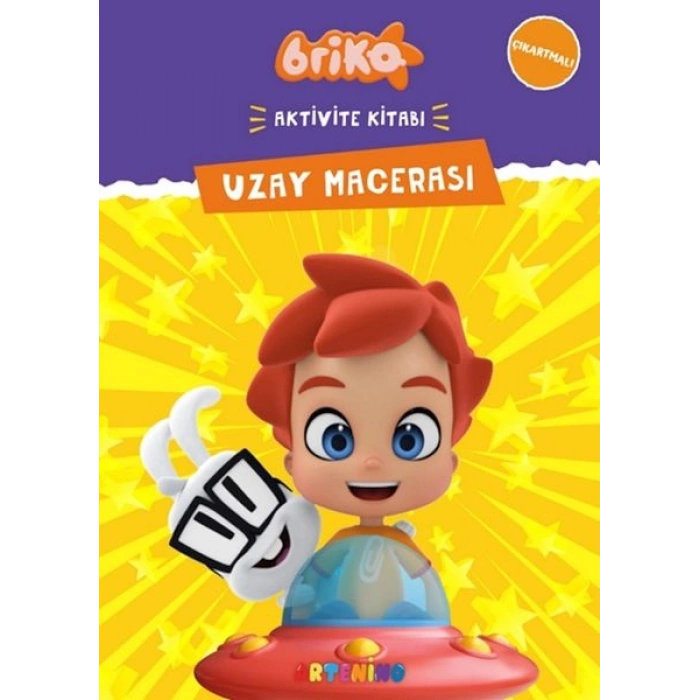 Briko Uzay Macerası - Çıkartmalı Aktivite Kitabı Serisi