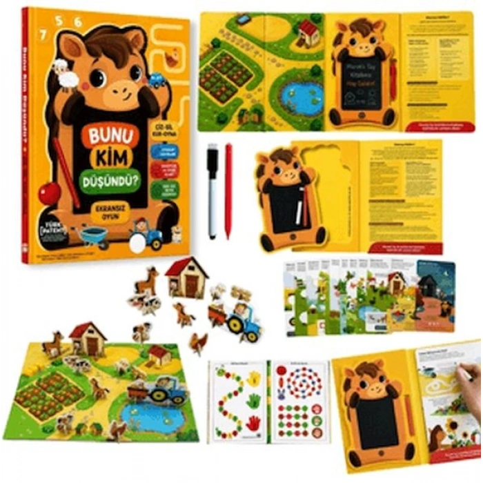 Bunu Kim Düşündü? Tabletli - Maketli Etkinlik Kitabı