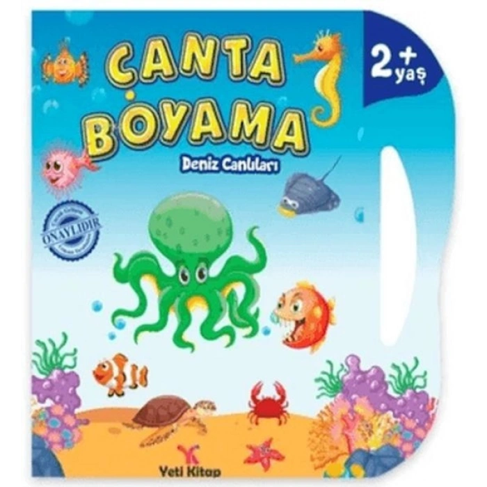 Çanta Boyama  Deniz Canlıları
