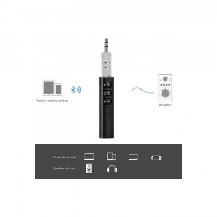 Car Bluetooth Music Driver Araç Aux Handsfree Mp3 Bağlantı Kiti (  )