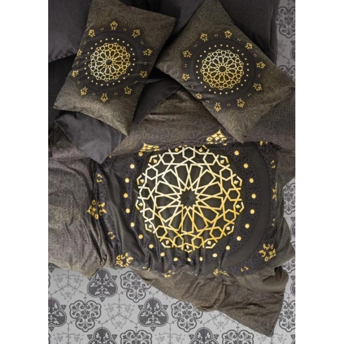 ce Saten Çift Kişilik Nev Takımı Togay Antrasit