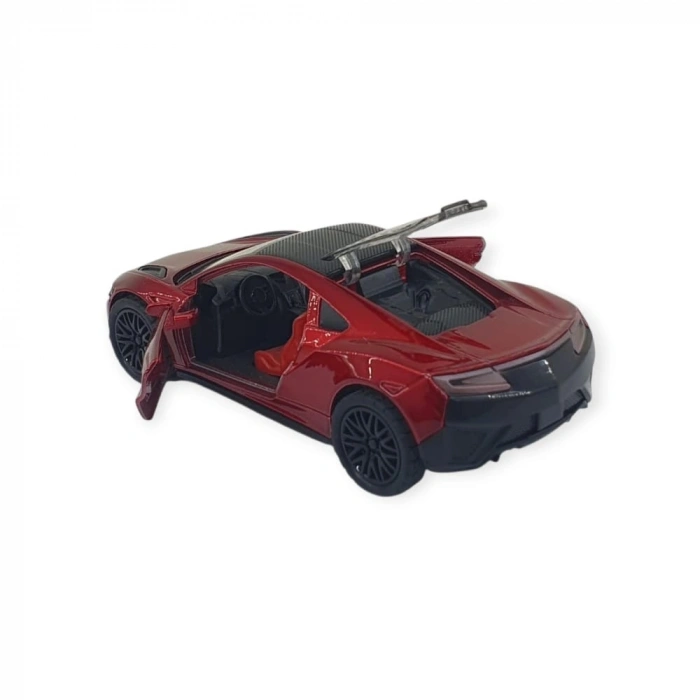 Çek Bırak Araba Metal - 3691C - Kırmızı - 1 ADET