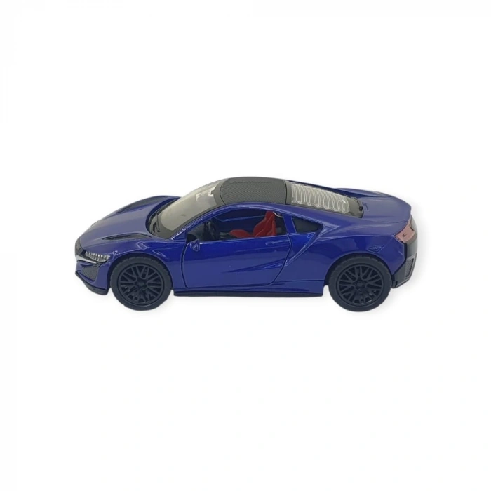 Çek Bırak Araba Metal - 3691C - Mavi - 1 ADET