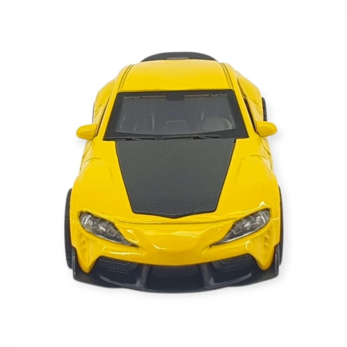 Çek Bırak Araba Metal - 3691C - Sarı - 1 ADET