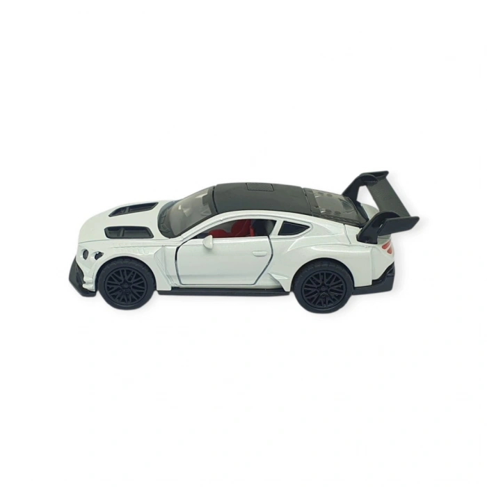 Çek Bırak Metal Arabalar  cm - 3671C - Beyaz - 1 ADET