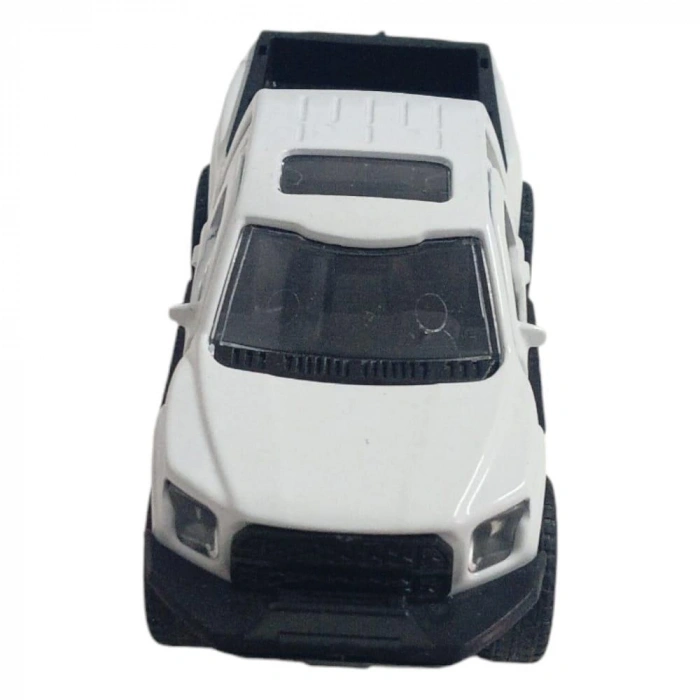 Çek Bırak Metal Arazi Aracı 13 cm - Beyaz - 1 ADET