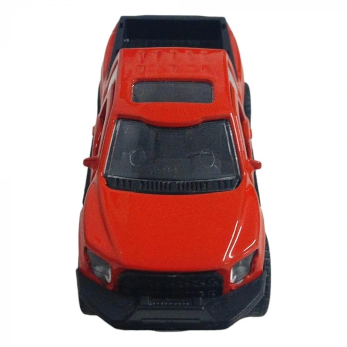 Çek Bırak Metal Arazi Aracı 13 cm - Kırmızı - 1 ADET