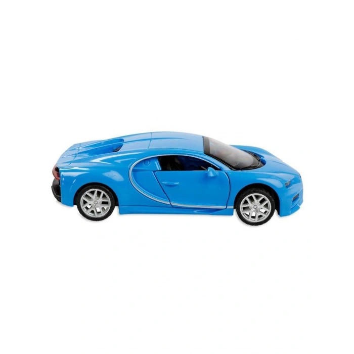 Çek Bırak Metal  Cm Model Araba - Mavi - 1 ADET