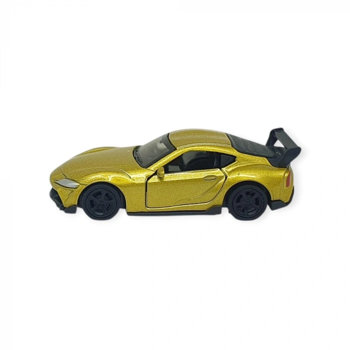 Çek Bırak Metal Küçük Arabalar 8 cm - 6411A-13 - Altın - 1 ADET