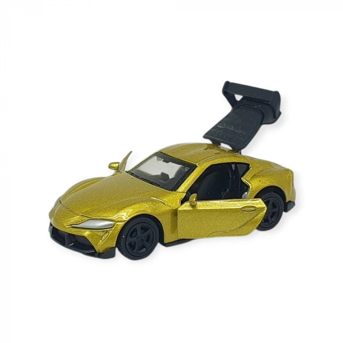 Çek Bırak Metal Küçük Arabalar 8 cm - 6411A-13 - Altın - 1 ADET